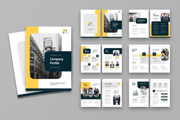 Business Building Company Profile: A Stylish Solution for Professional Presentations