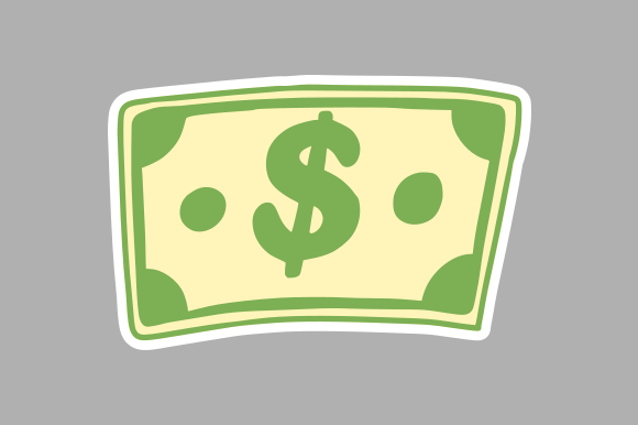 Detailed Dollar Symbol Drawing: A Versatile Design Asset for Modern Creatives