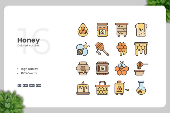 Honey Colored Icons: A Modern Design Solution for Every Project